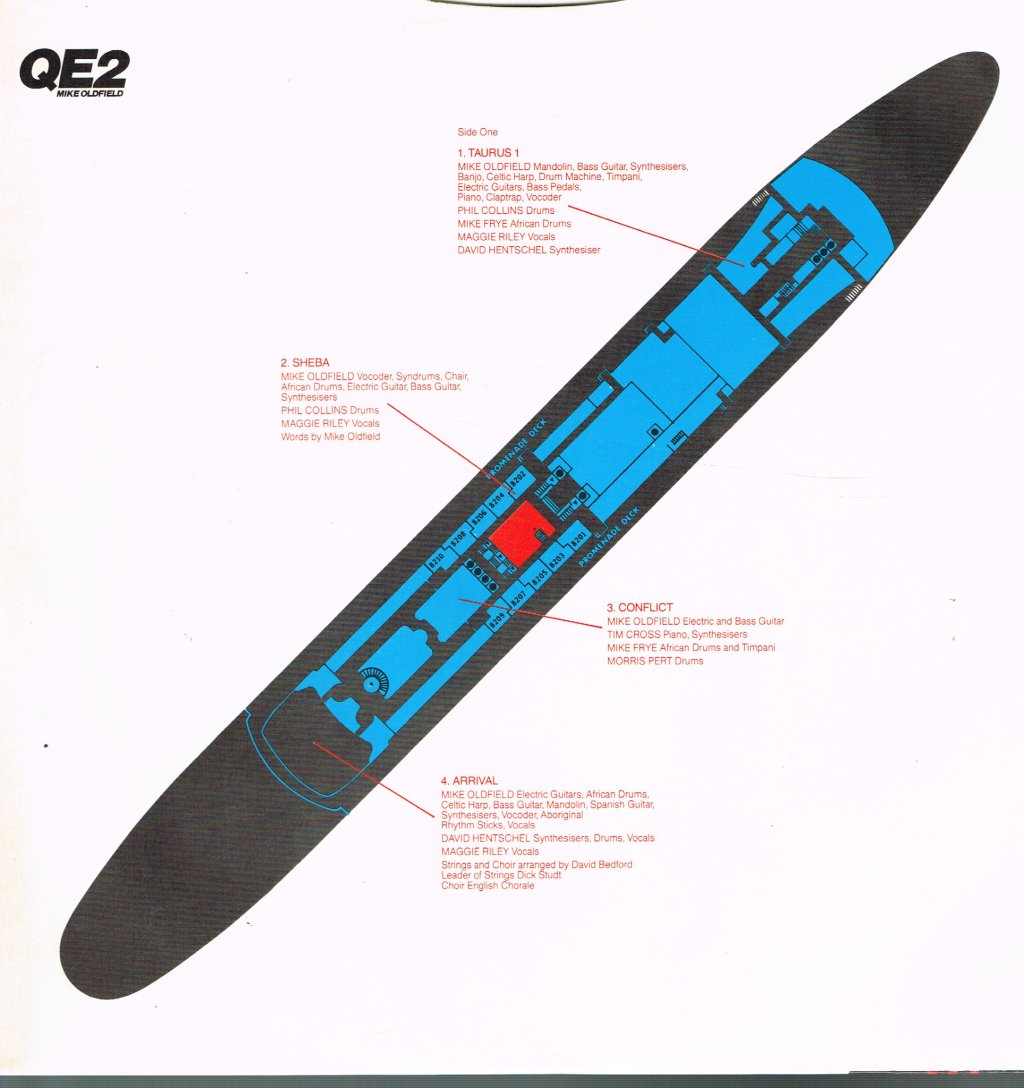 Mike Oldfield - Qe2 - Lp
