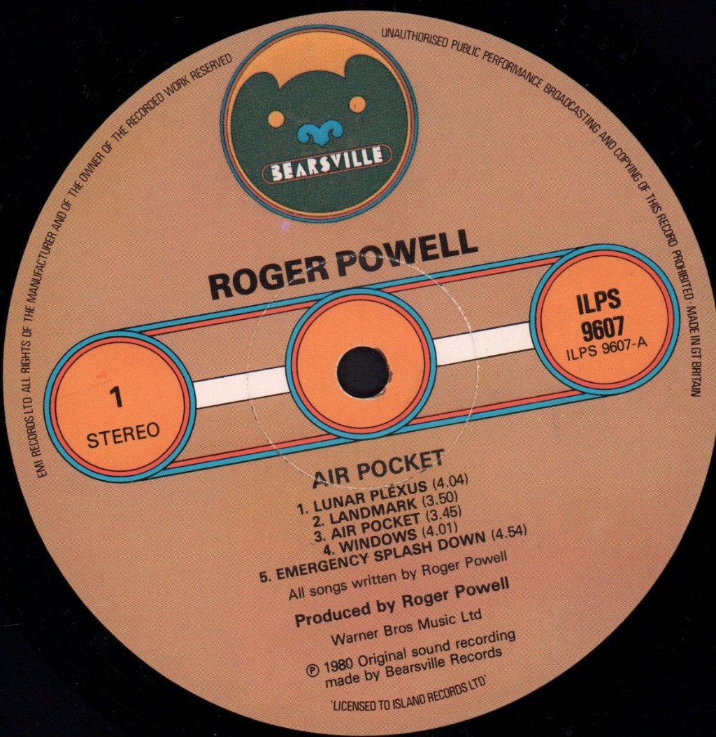 Roger Powell - Air Pockett - Lp