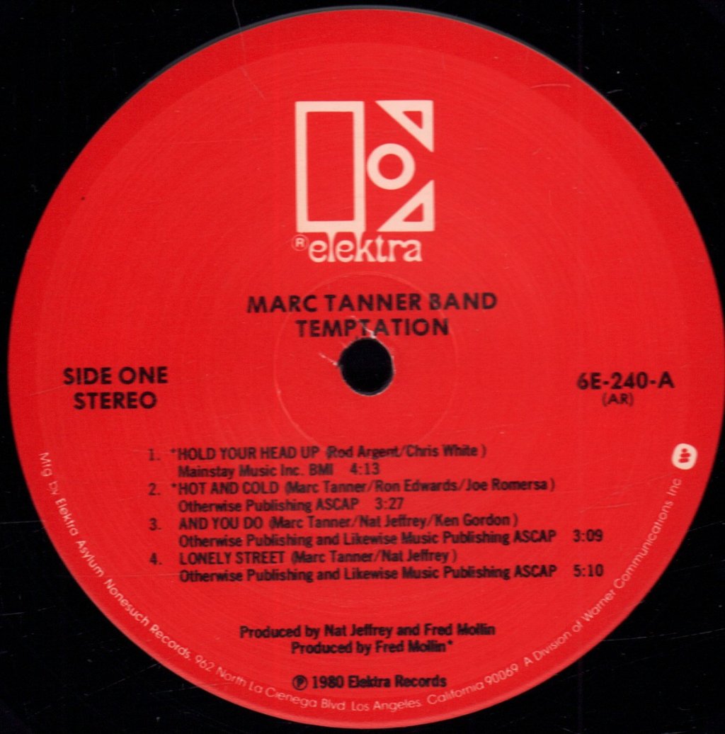 Marc Tanner Band - Temptation - Lp