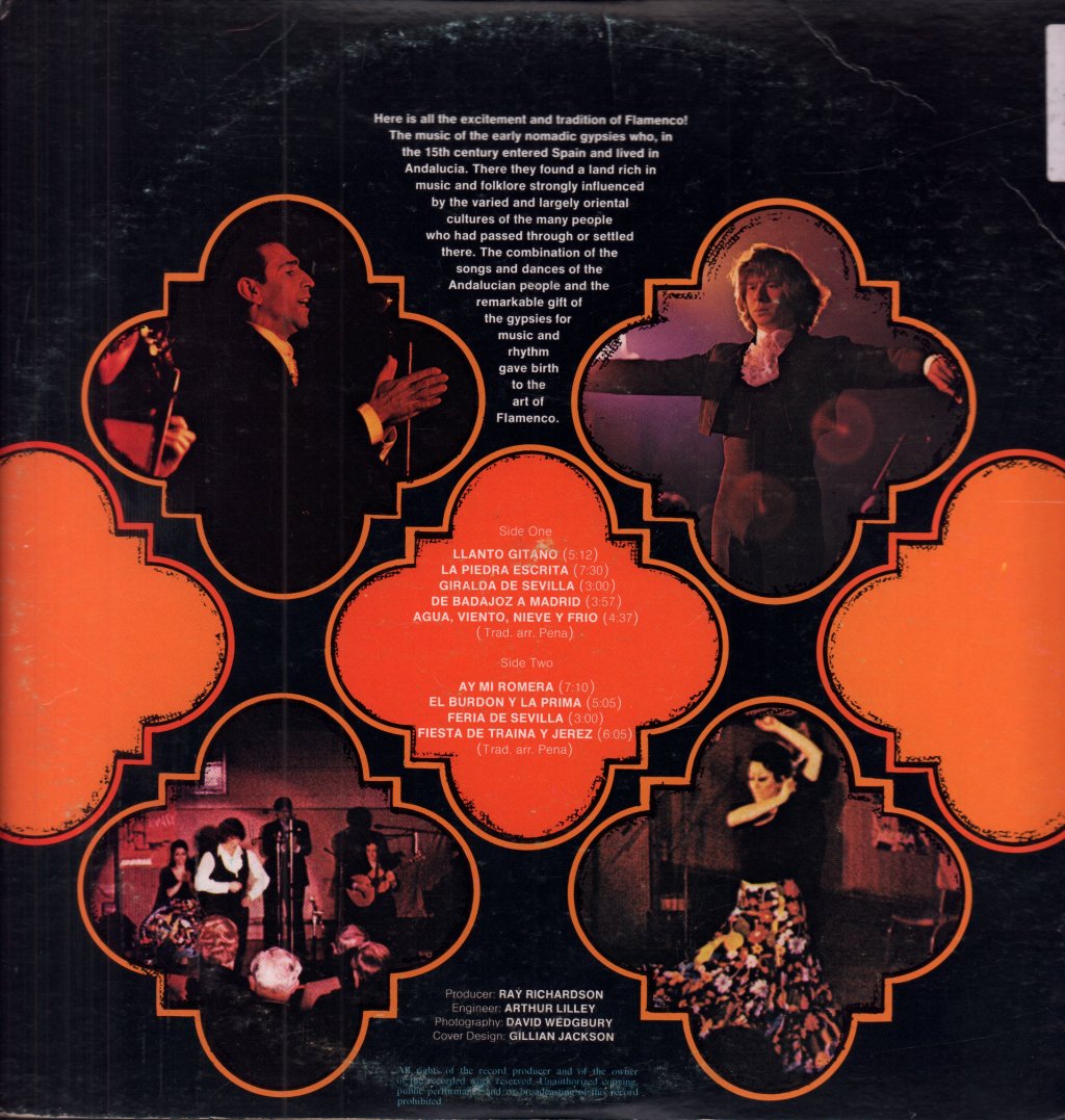 Paco Pena & His Group - Flamenco Puro Live - Lp