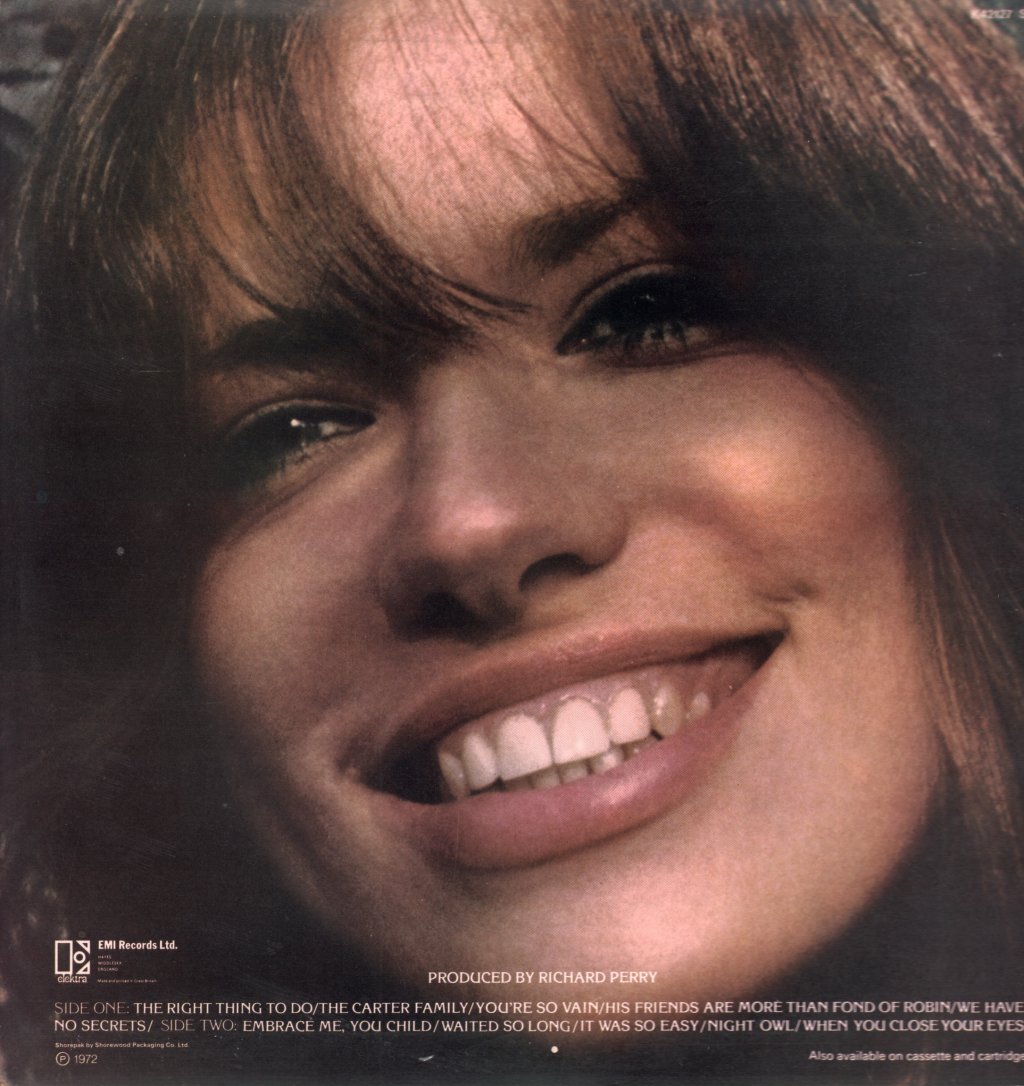 Carly Simon - No Secrets - Lp