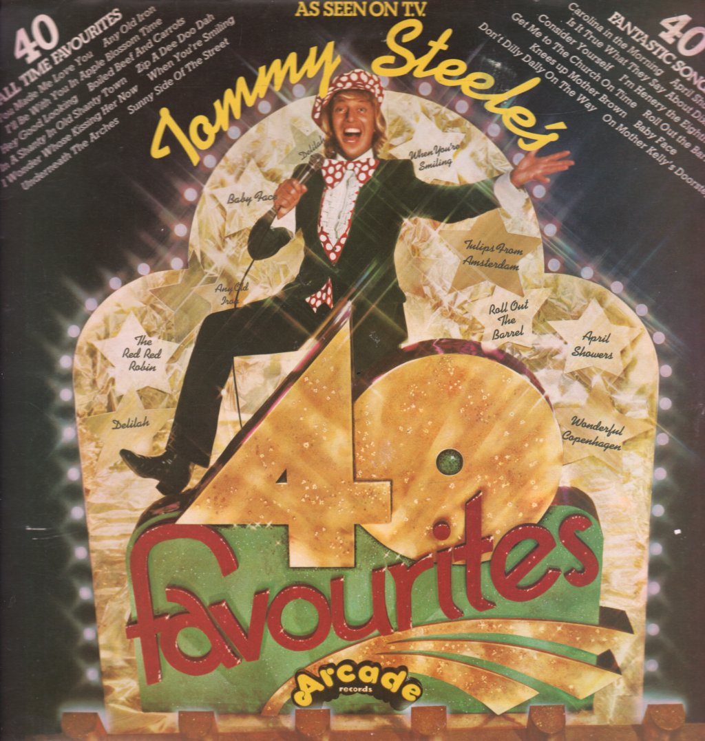 Tommy Steele - Tommy Steele's 40 Favourites - Lp