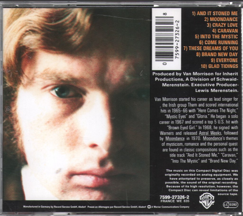 Van Morrison - Moondance - Cd