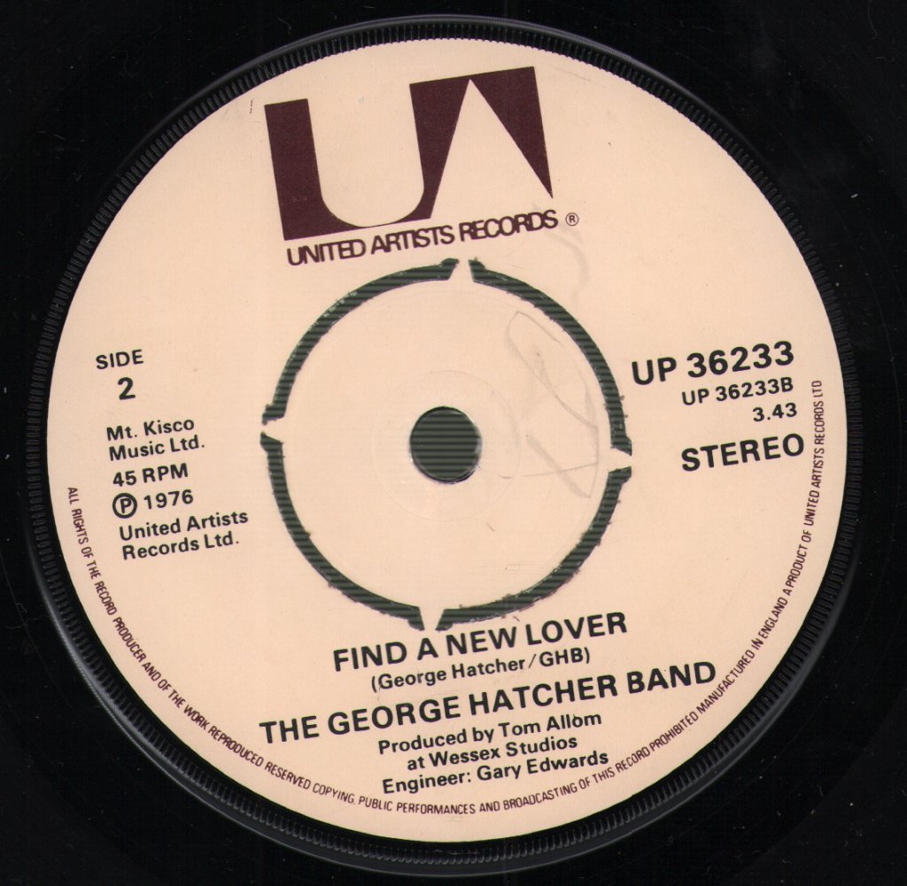 George Hatcher Band - Black Moon Rising - 7 Inch