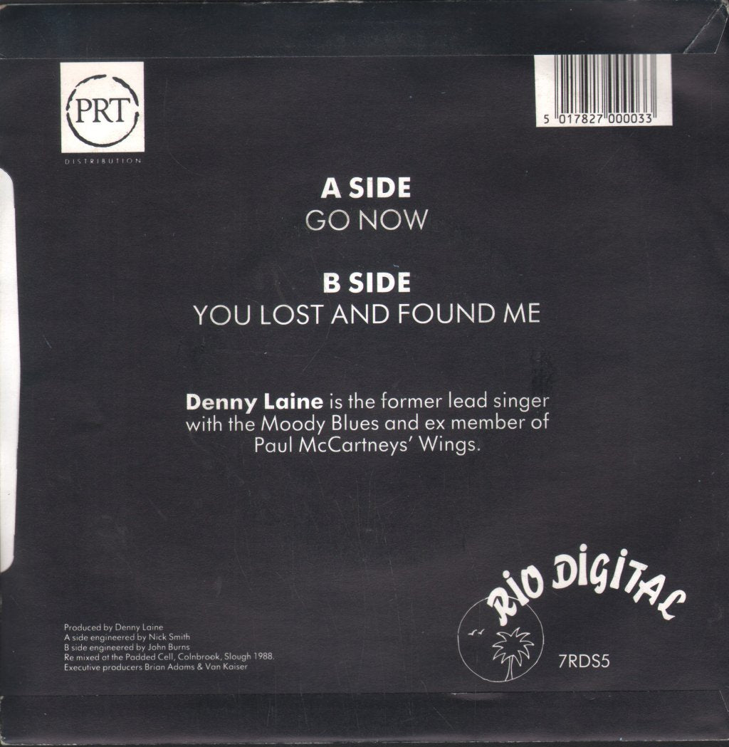 Denny Laine - Go Now - 7 Inch