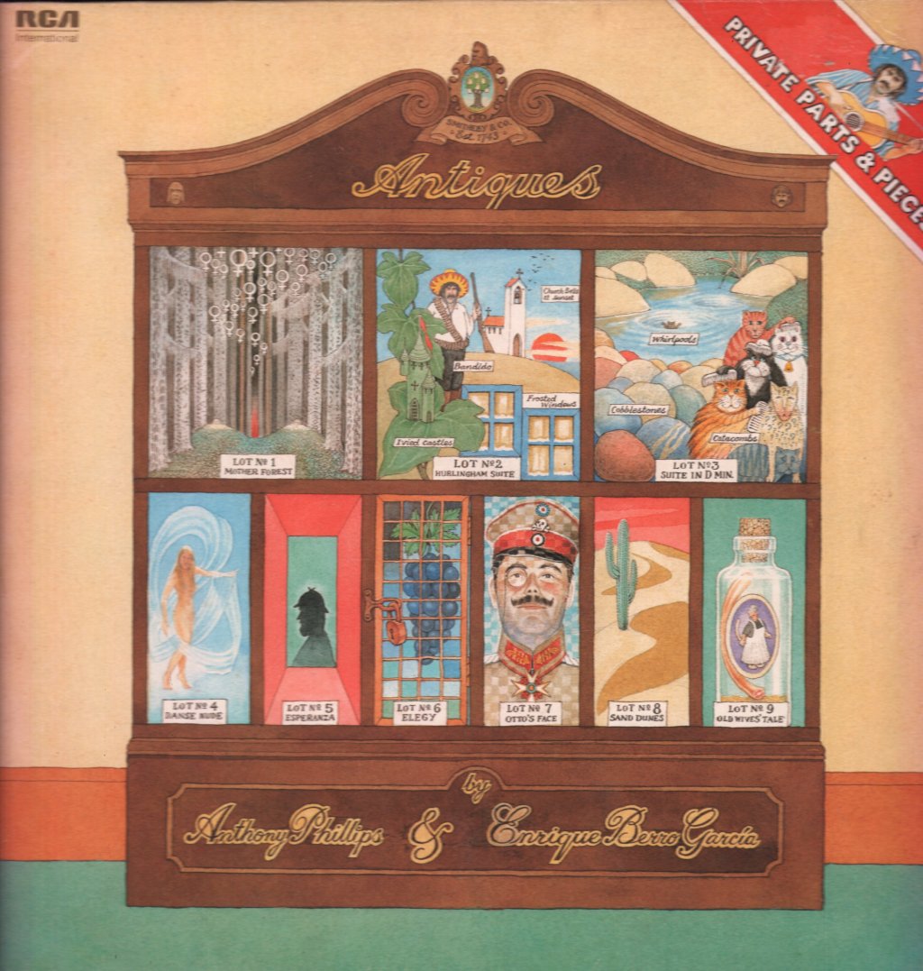 Anthony Phillips - Private Parts And Pieces 3 Antiques - Lp