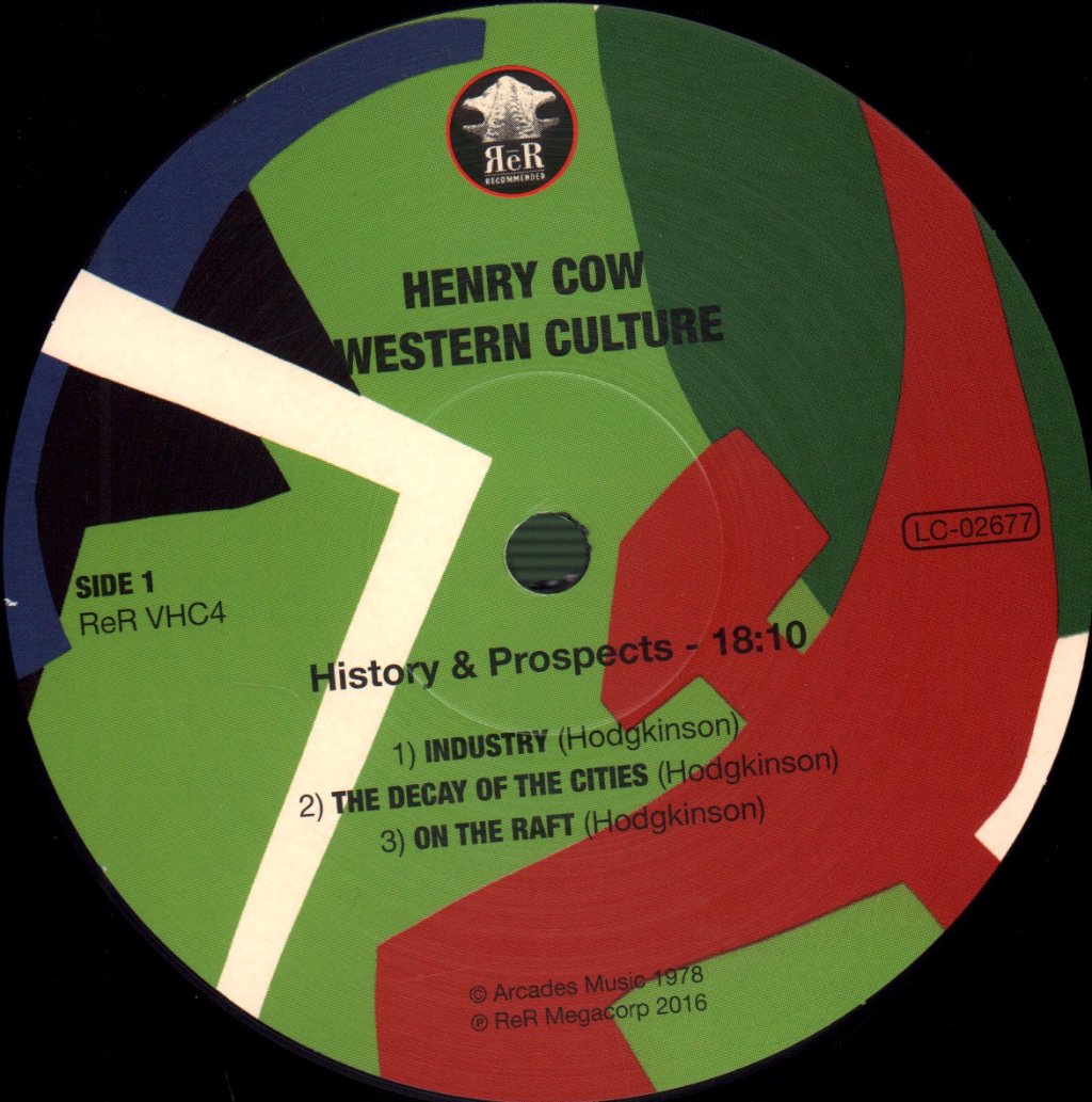 Henry Cow - Western Culture - Lp