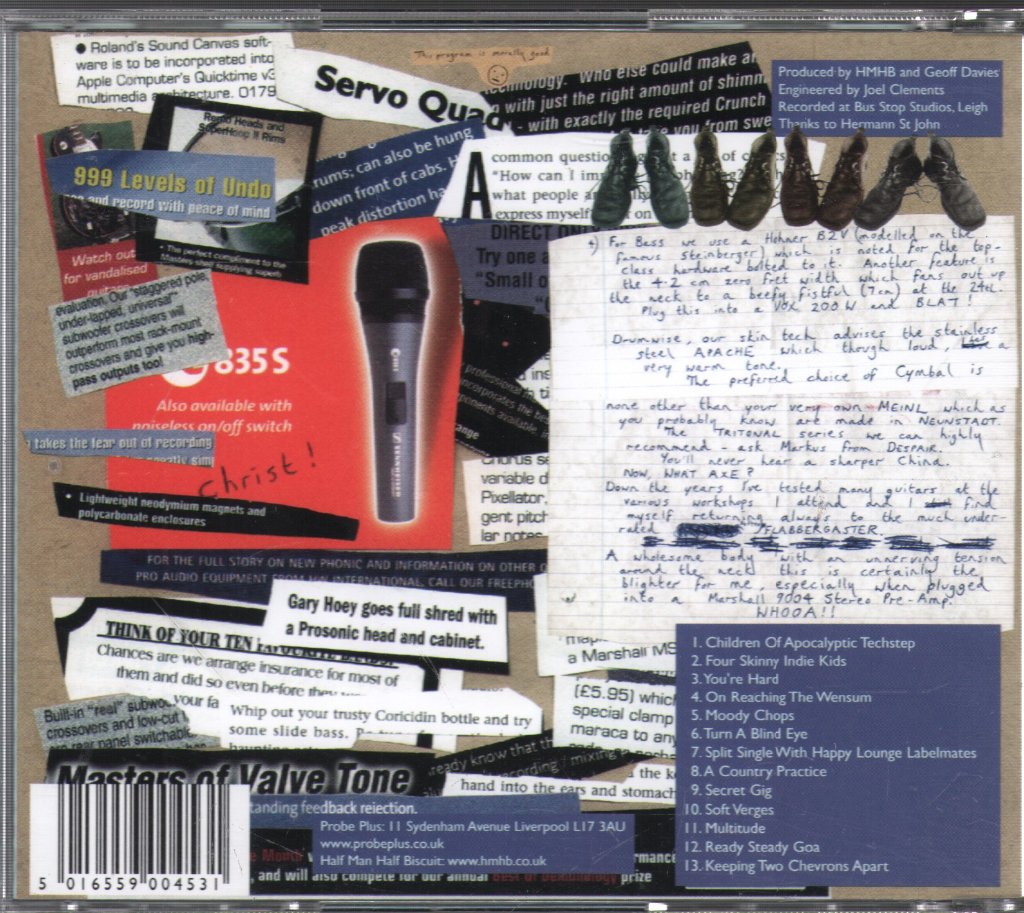 Half Man Half Biscuit - Four Lads Who Shook The Wirral - Cd