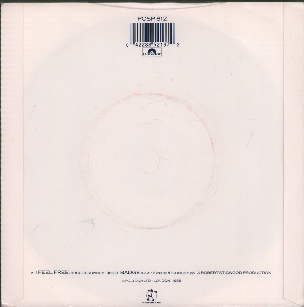 Cream - I Feel Free / Badge - 7 Inch