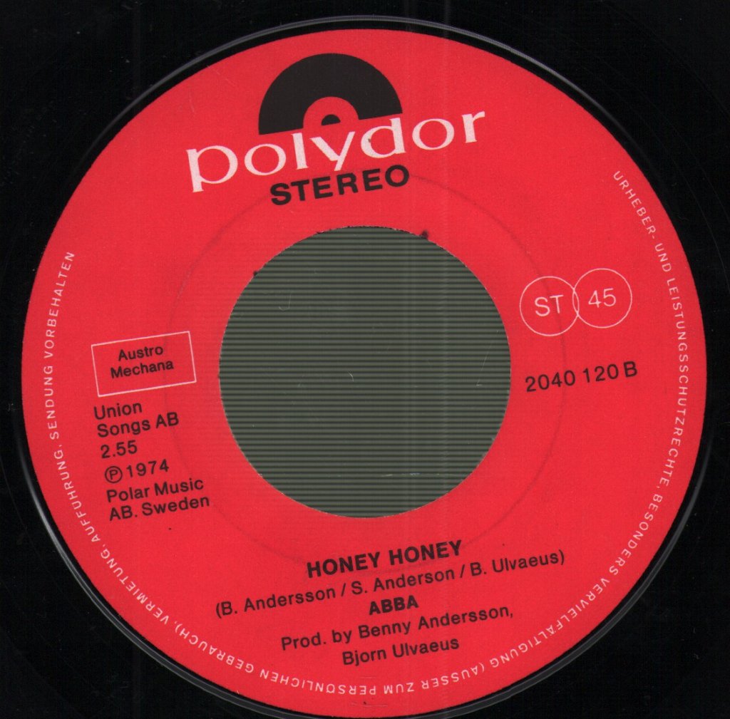 ABBA - Honey Honey / Ring Ring - 7 Inch