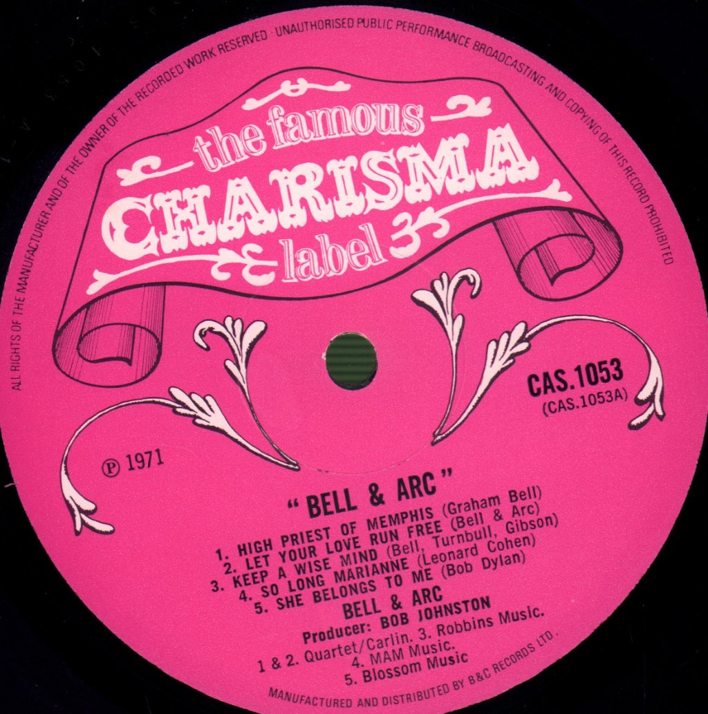 Bell And Arc - Bell And Arc - Lp