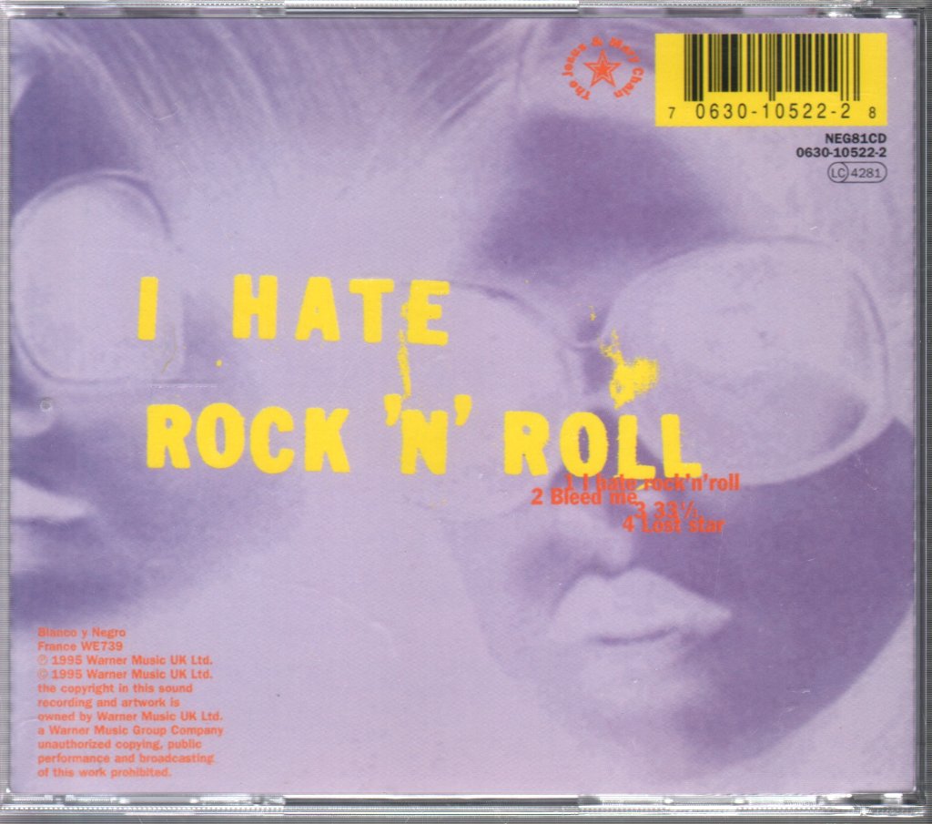 Jesus And Mary Chain - I Hate Rock N Roll - Cd