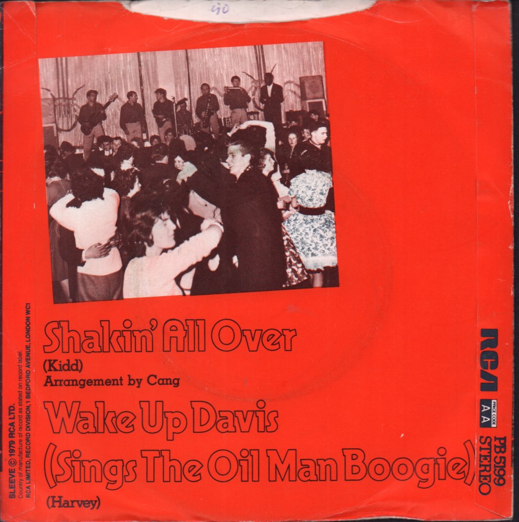 Alex Harvey (Sensational Alex Harvey Band) - Shakin' All Over - 7 Inch