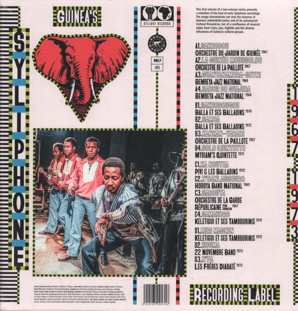 Various Artists - Music For A Revolution Vol 1 : Guinea's Syliphone Recording Label (1967-1973) - Double Lp