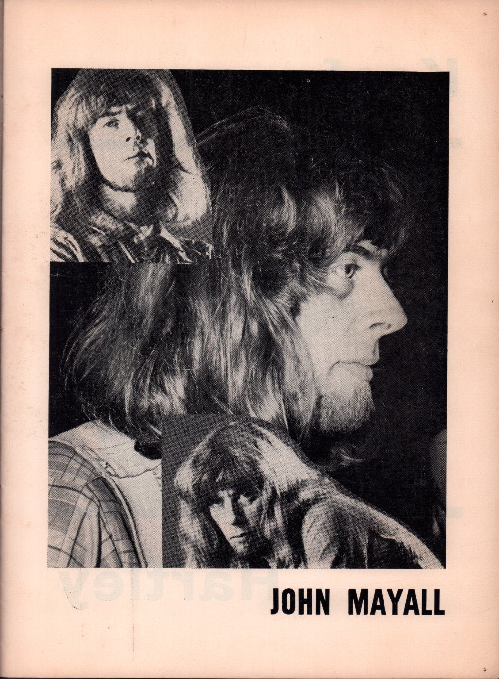 john mayall / keef hartley / led zeppelin / who / humble pie / jethro tull - concert programme - Concert Programme