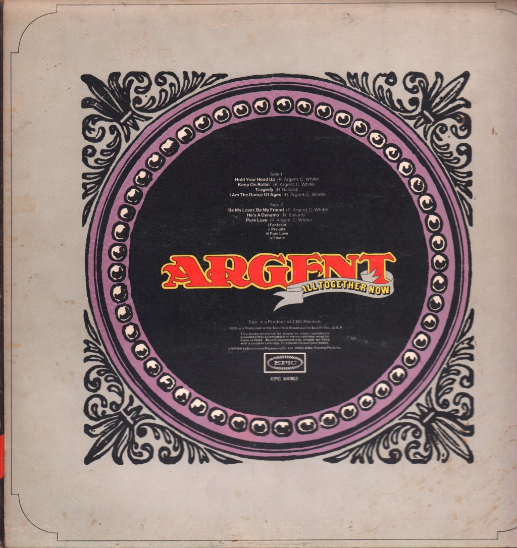 Argent - All Together Now - Lp