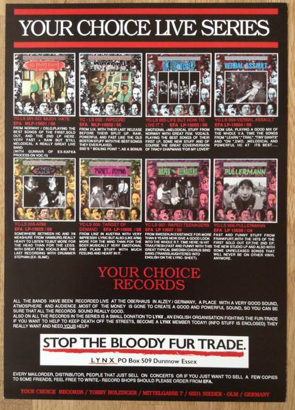 Melvins - Your Choice Live Series - Lp