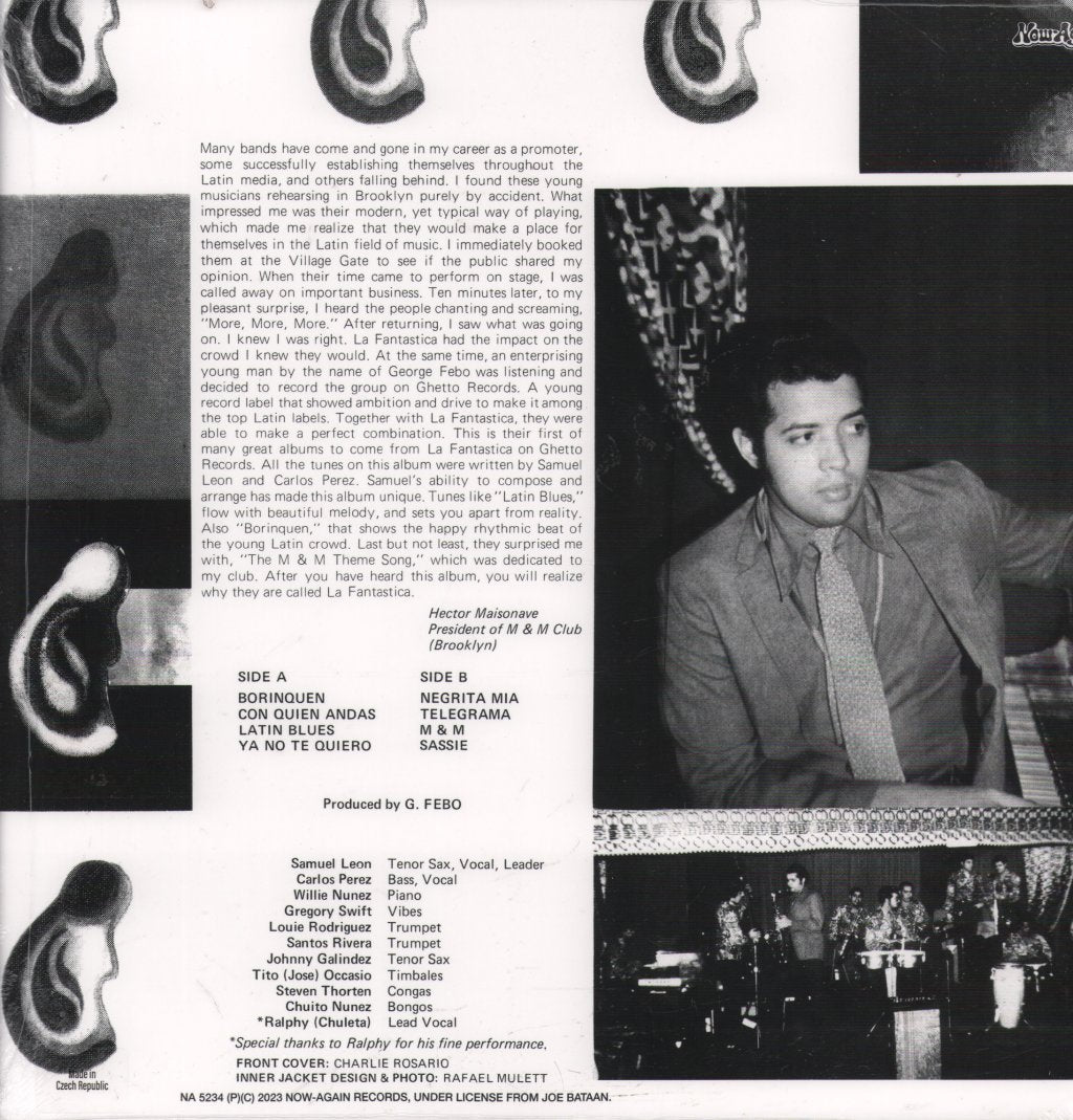 La Fantastica - From Ear To Ear - Lp