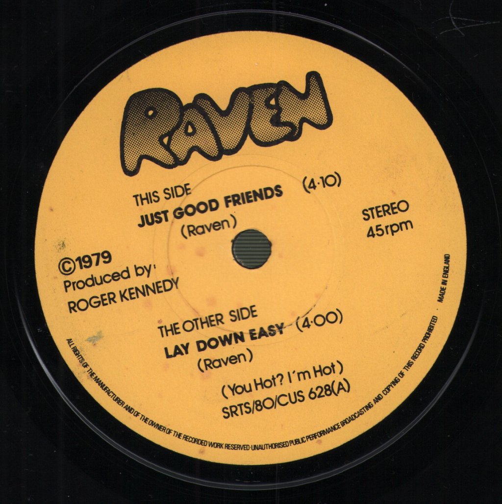 Raven (rock) - Just Good Friends - 7 Inch