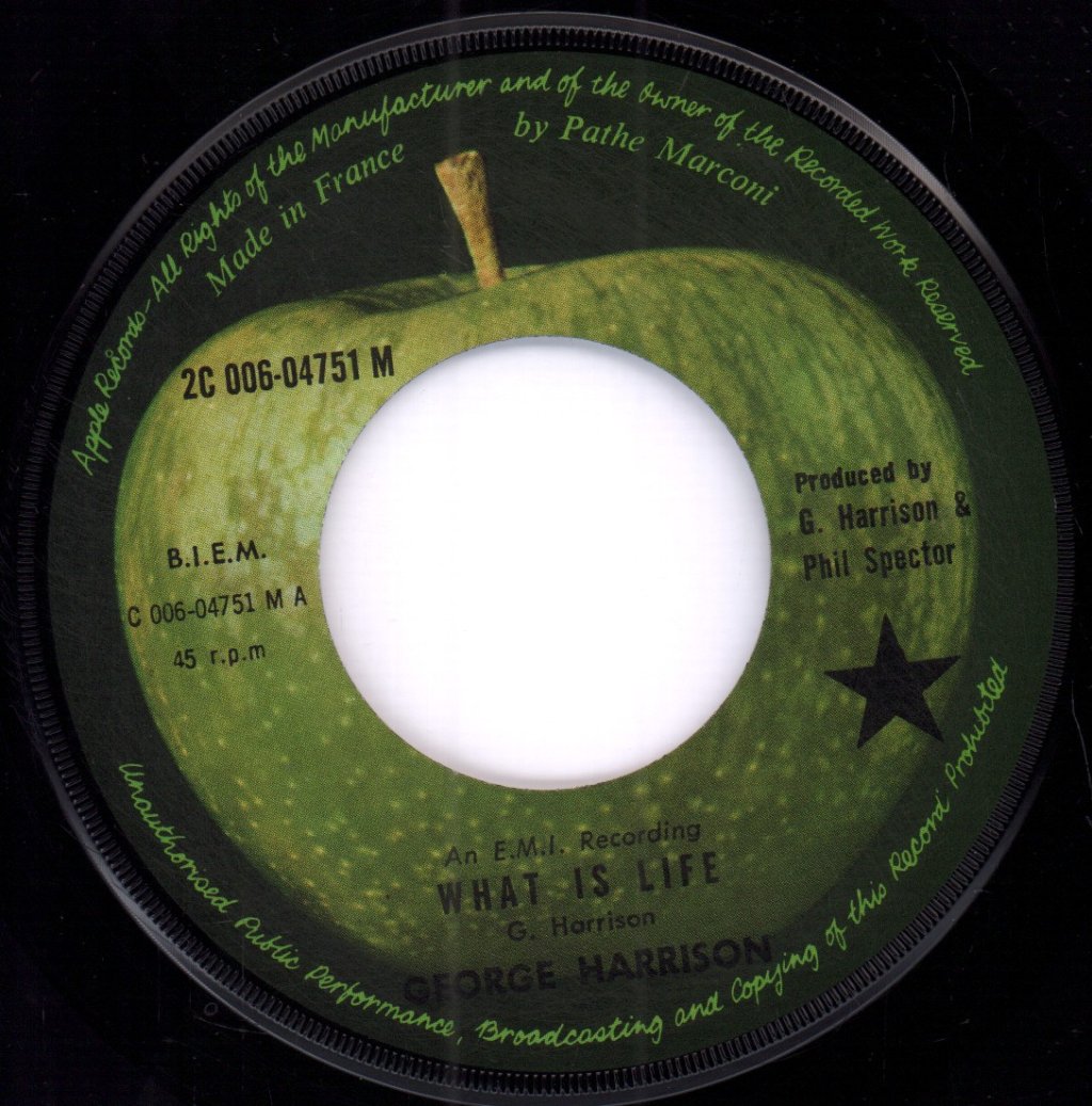 George Harrison - What Is Life - 7 Inch