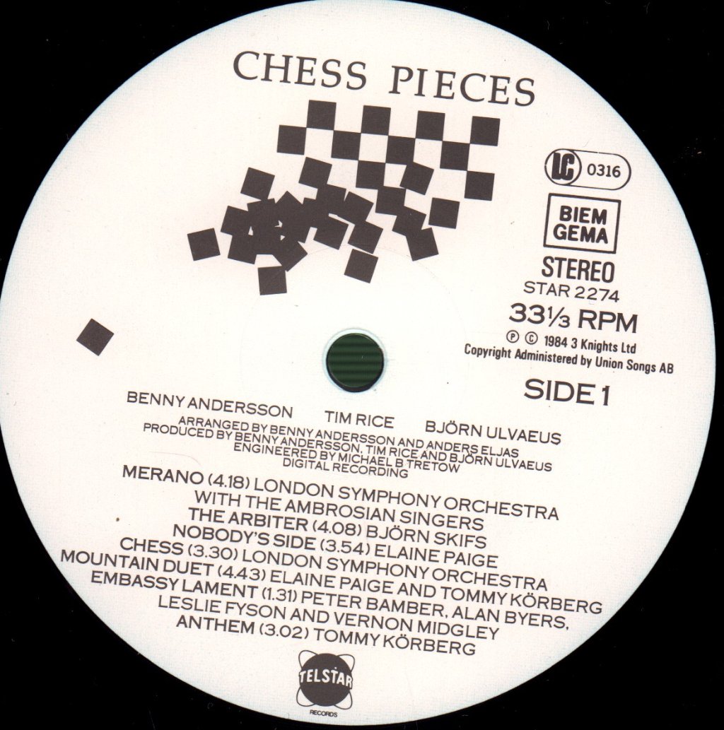 Various Artists - Chess Pieces - Lp