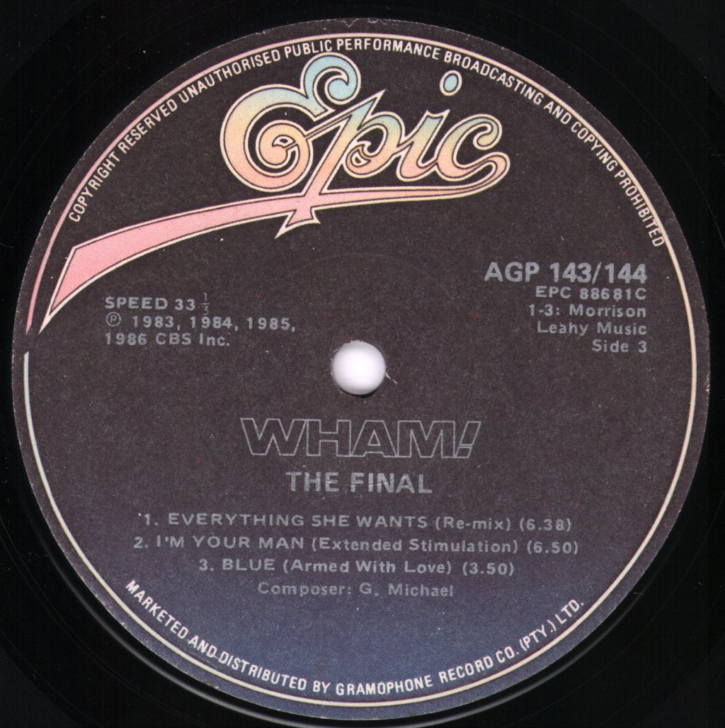 Wham - Final - Double Lp