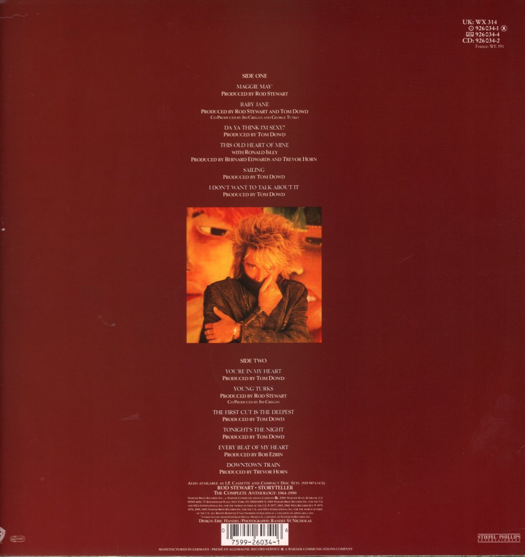 Rod Stewart - Best Of Rod Stewart - Lp