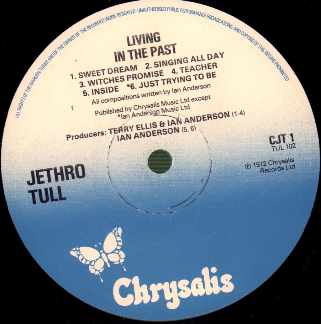 Jethro Tull - Living In The Past - Double Lp
