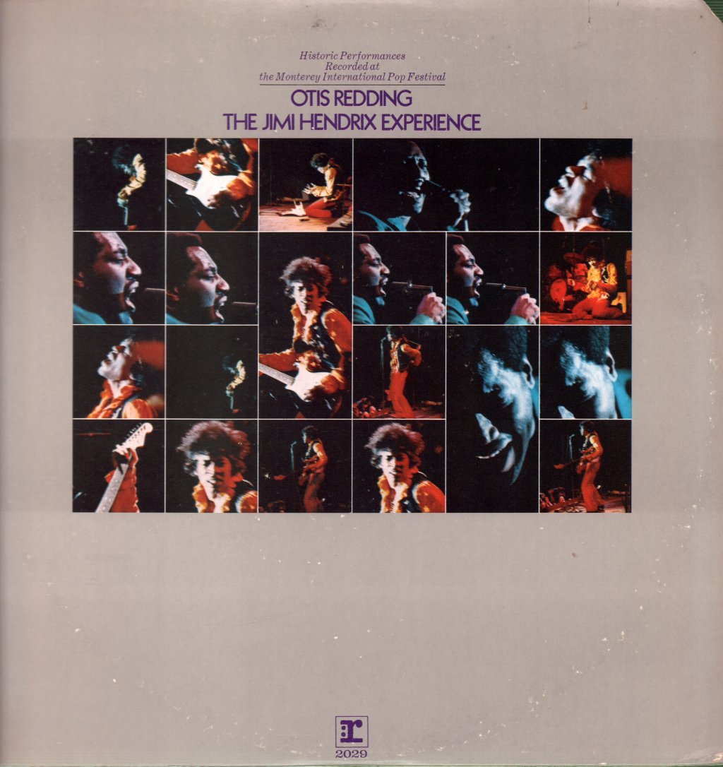 Jimi Hendrix / Otis Redding - Historic Performances Recorded At The Monterey International Pop Festival - Lp