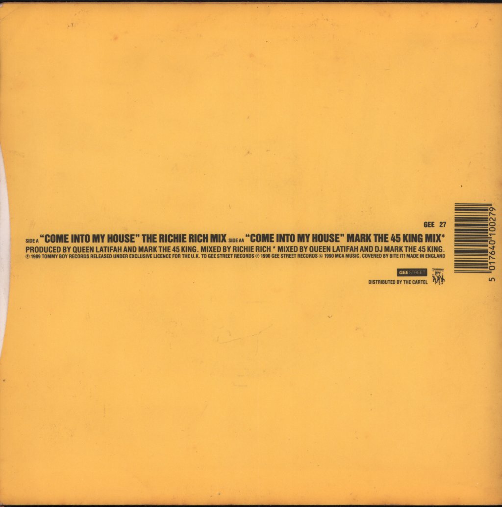 Queen Latifah - Come Into My House - 7 Inch