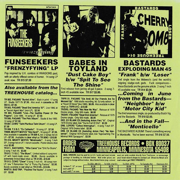 Bastards - Neighbor / Motor City Kid - 7 Inch