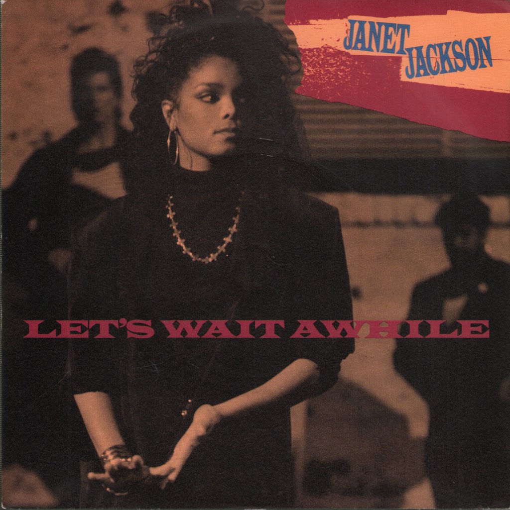 Janet Jackson - Let's Wait Awhile - 7 Inch