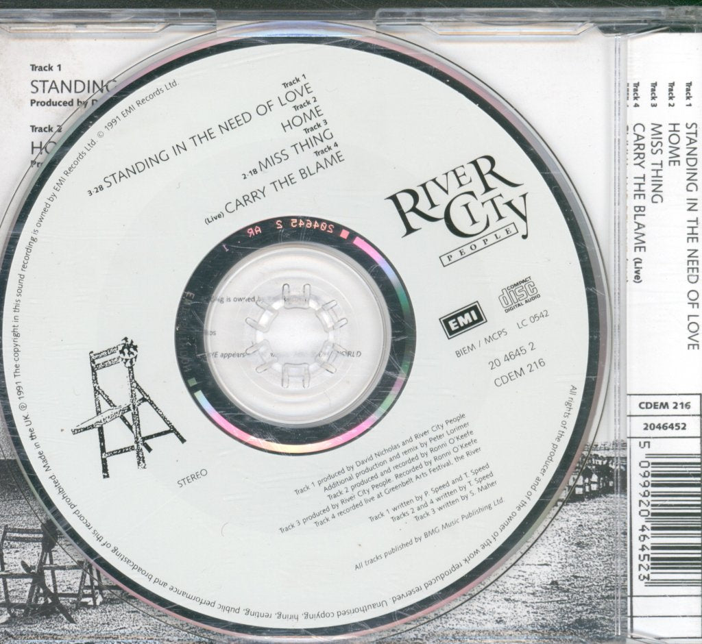 River City People - Standing In The Need Of Love - Cd