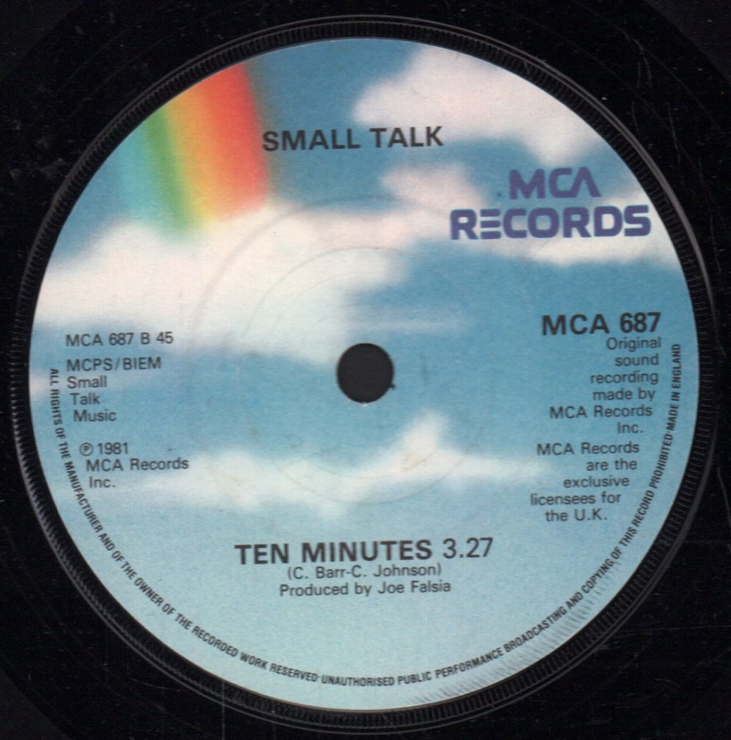 Small Talk - Stop In The Name Of Love - 7 Inch