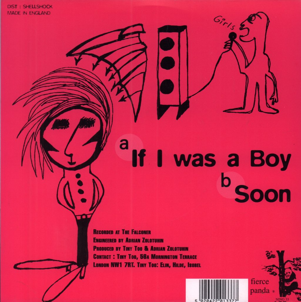 Tiny Too - If I Was A Boy - 7 Inch