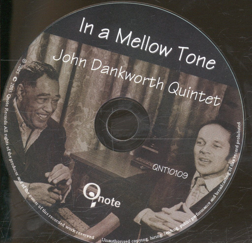 John Dankworth Quintet - In A Mellow Tone - Cd