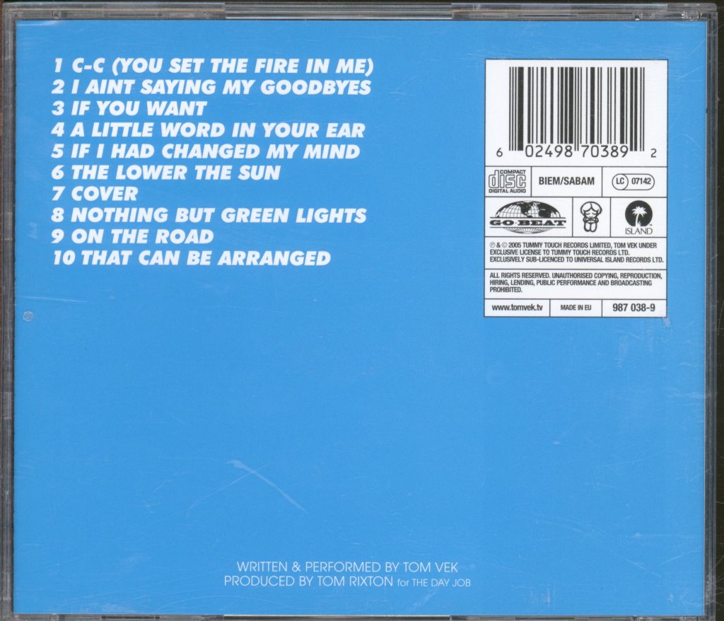 Tom Vek - We Have Sound - Cd