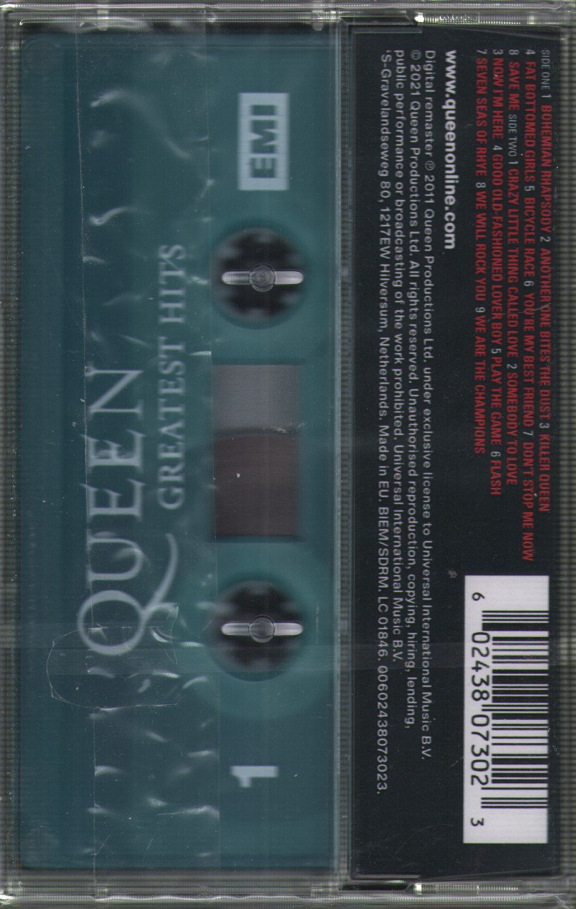 Queen - Greatest Hits - Cassette