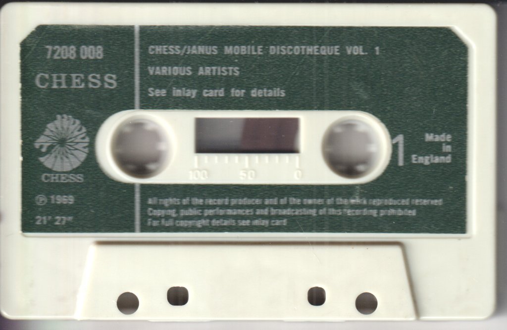 Various Artists - Chess/Janus Mobile Discotheque - Volume 1 - Cassette