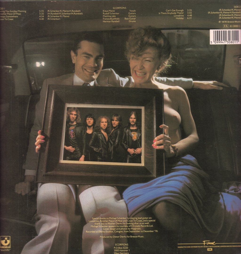 Scorpions - Lovedrive - Lp