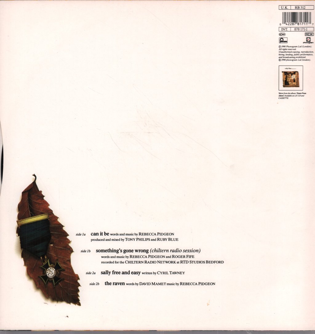 Ruby Blue - Can It Be - 12 Inch