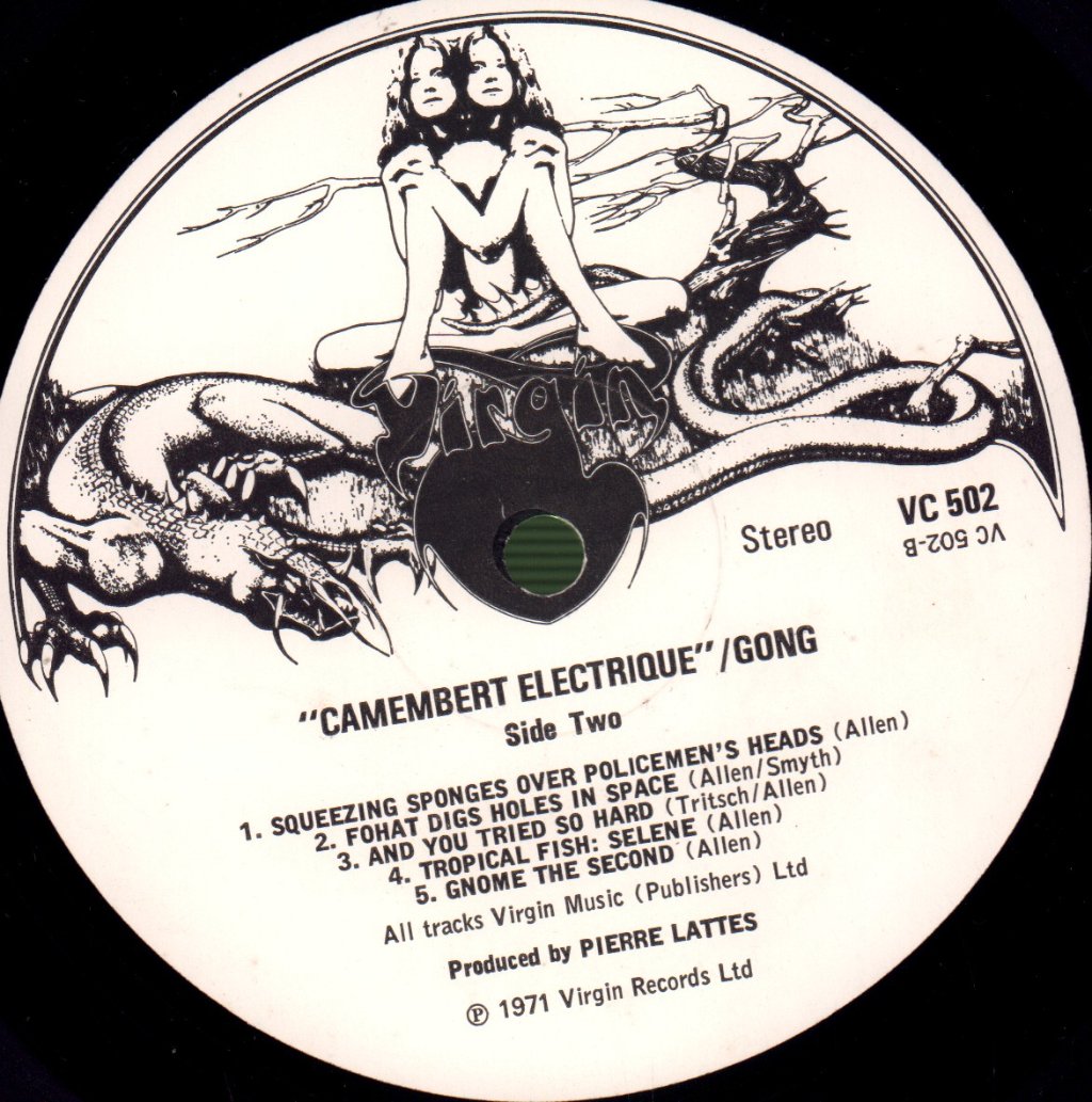 Gong - Camembert Electrique - Lp