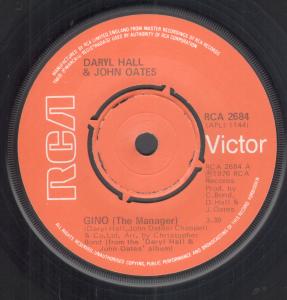 Hall And Oates - Gino - 7 Inch