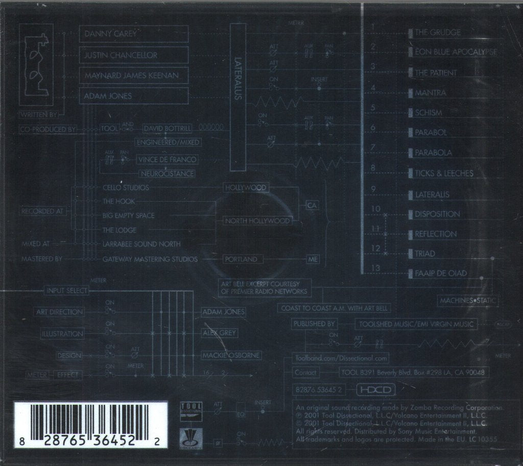 Tool - Lateralus - Cd