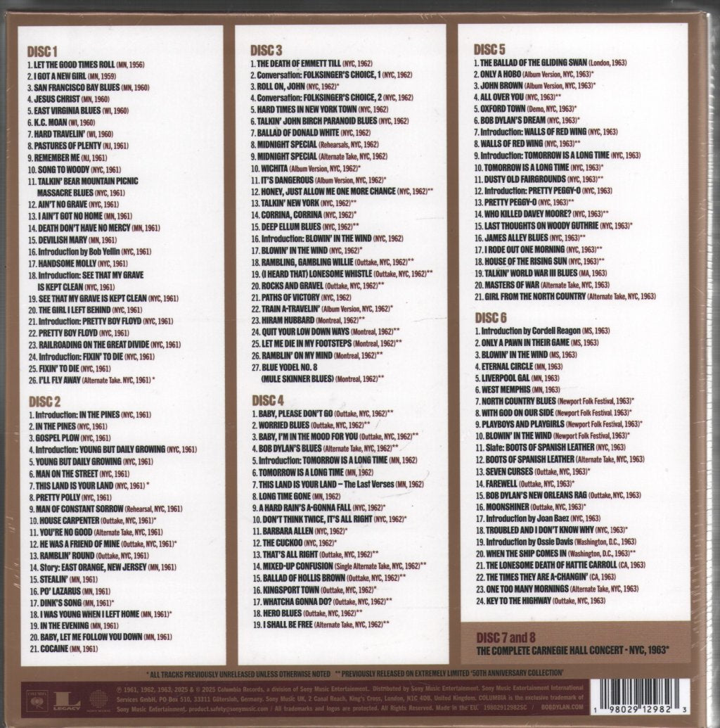 Bob Dylan - Through the Open Window: The Bootleg Series Vol. 18 - Cd Set