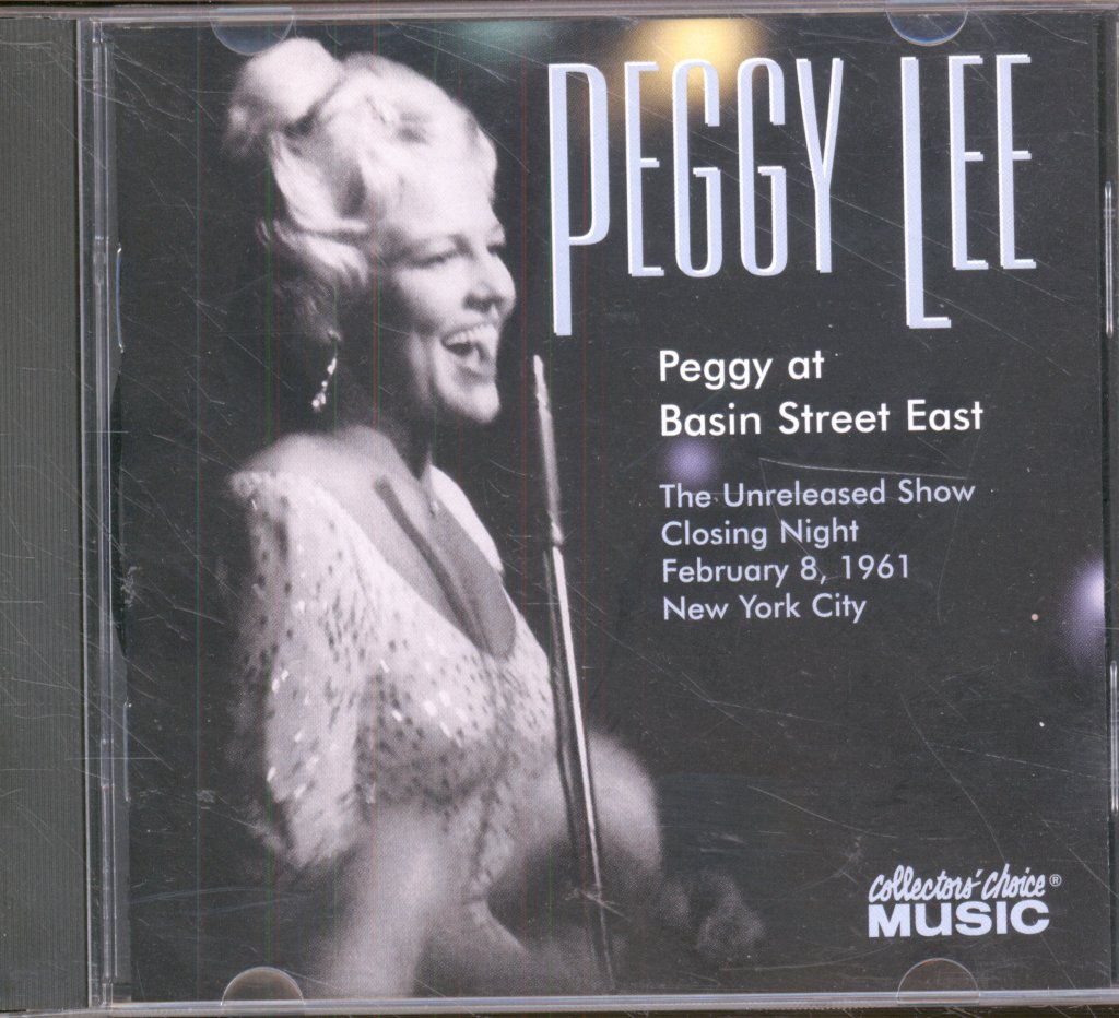 Peggy Lee - Peggy At Basin Street East - Cd