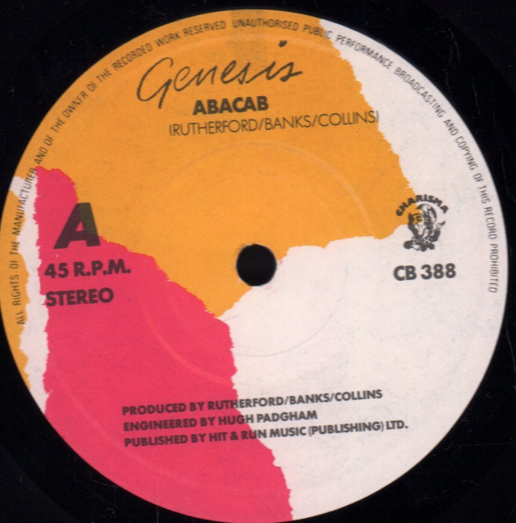 Genesis - Abacab - 7 Inch