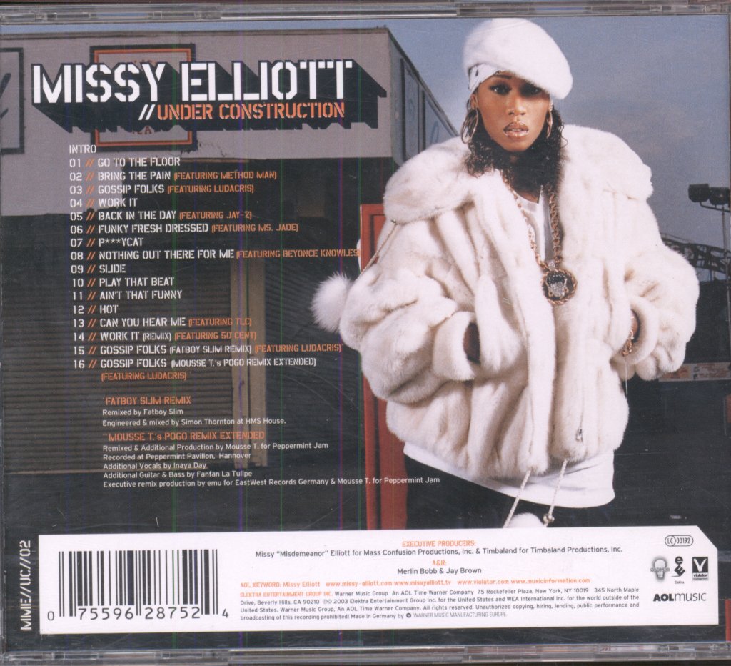 Missy Elliott - Under Construction - Cd