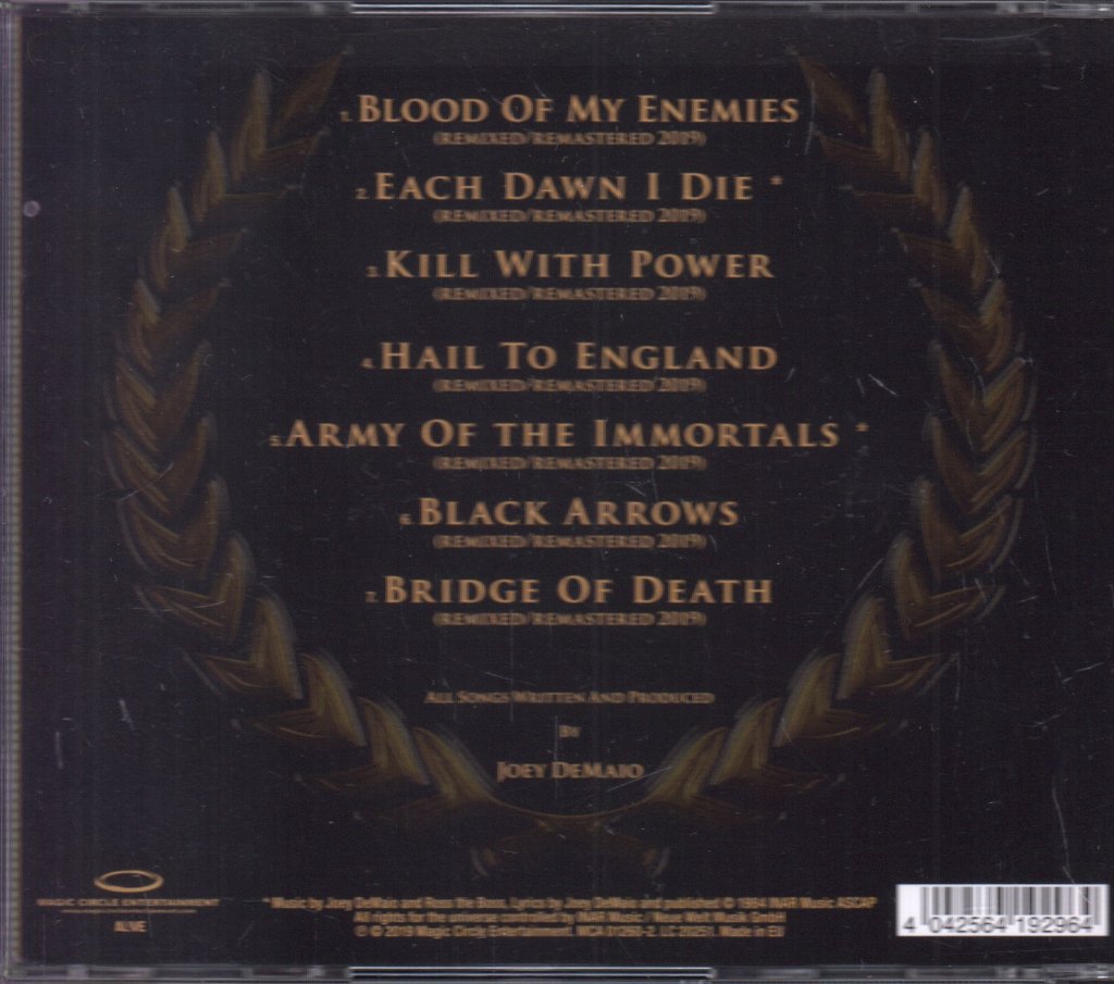 Manowar - Hail To England - Cd