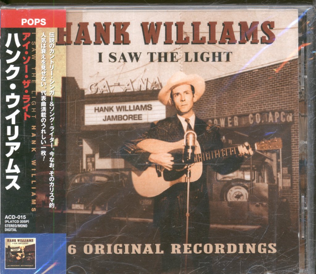 Hank Williams - I Saw The Light - Cd